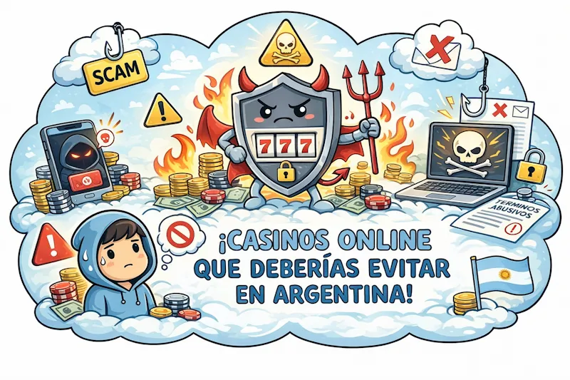 Casinos online que deberías evitar en Argentina