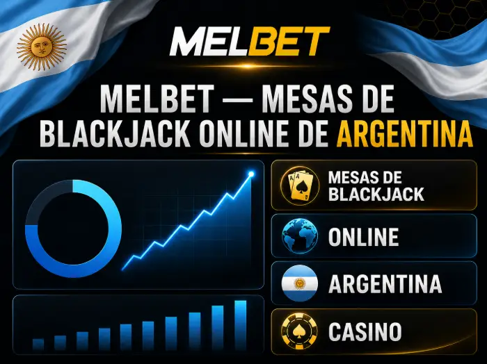 MelBet — mesas de blackjack online de Argentina