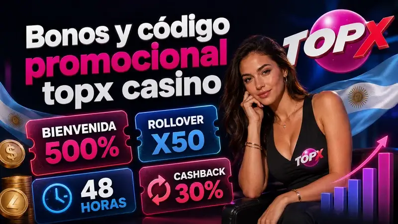 TopX Casino bonos y rollover